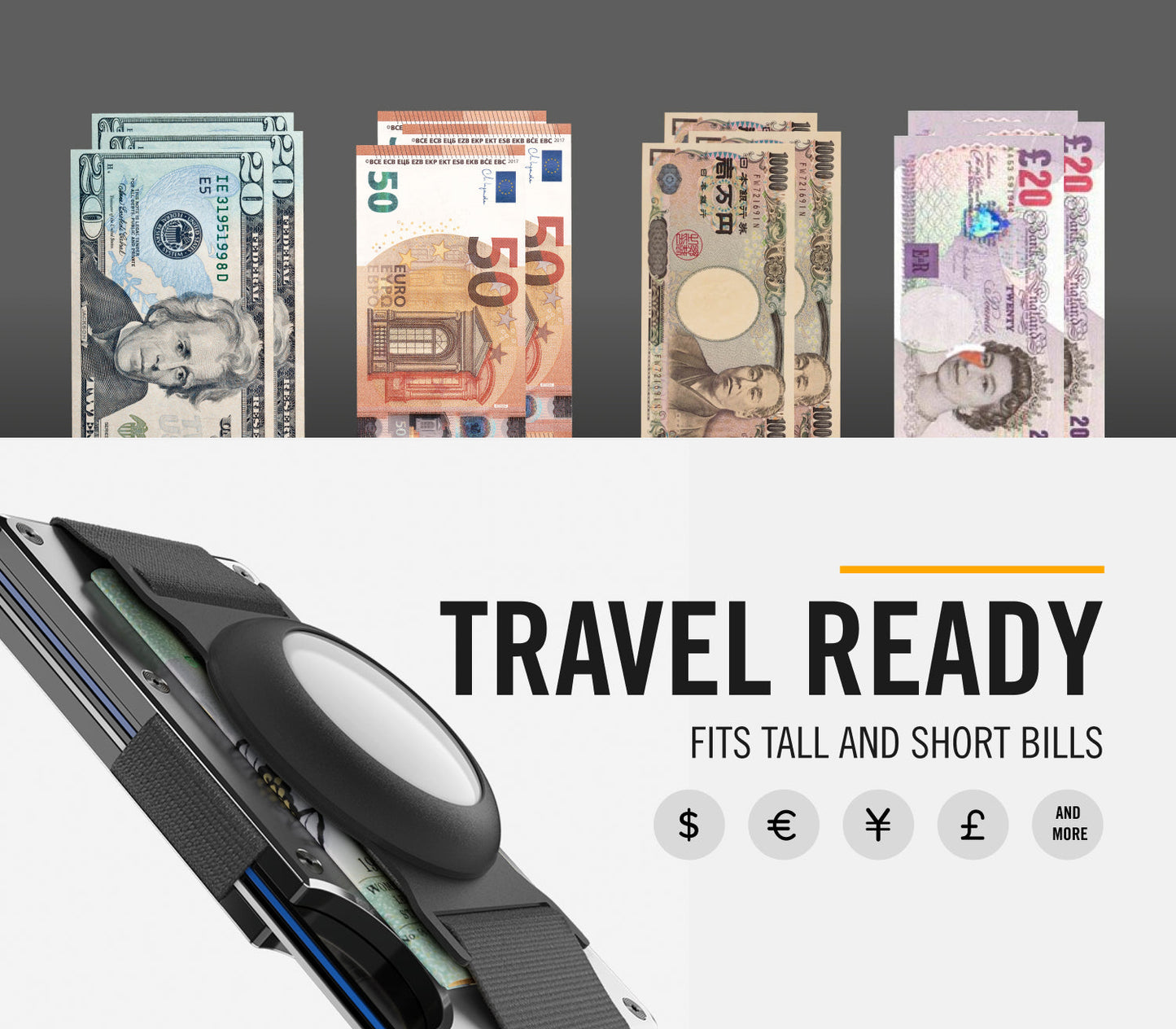 Ridge Wallet - Kansas City Chiefs - Carbon Fiber 3k