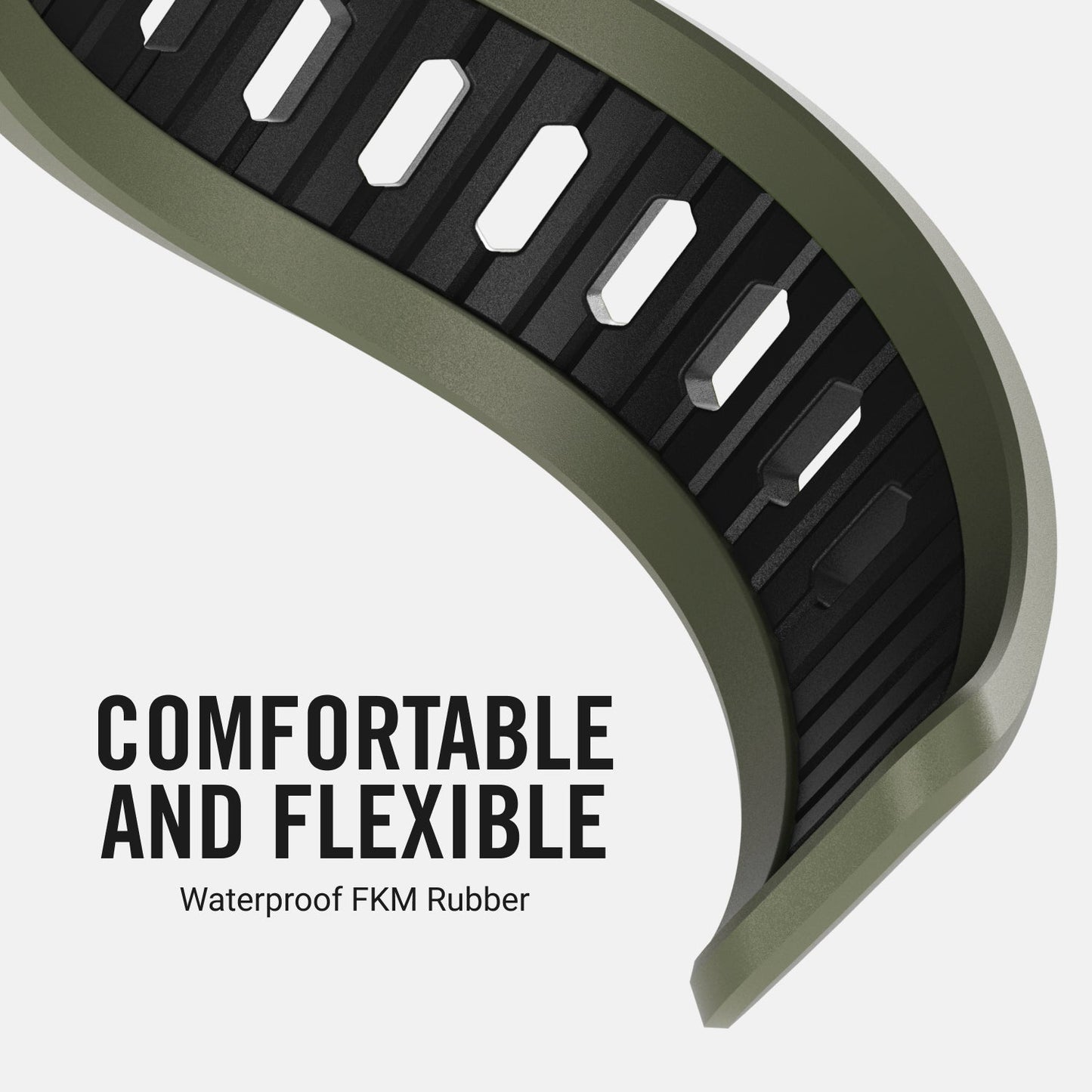 Everyday Watch Strap - 41/42mm - Matte Olive