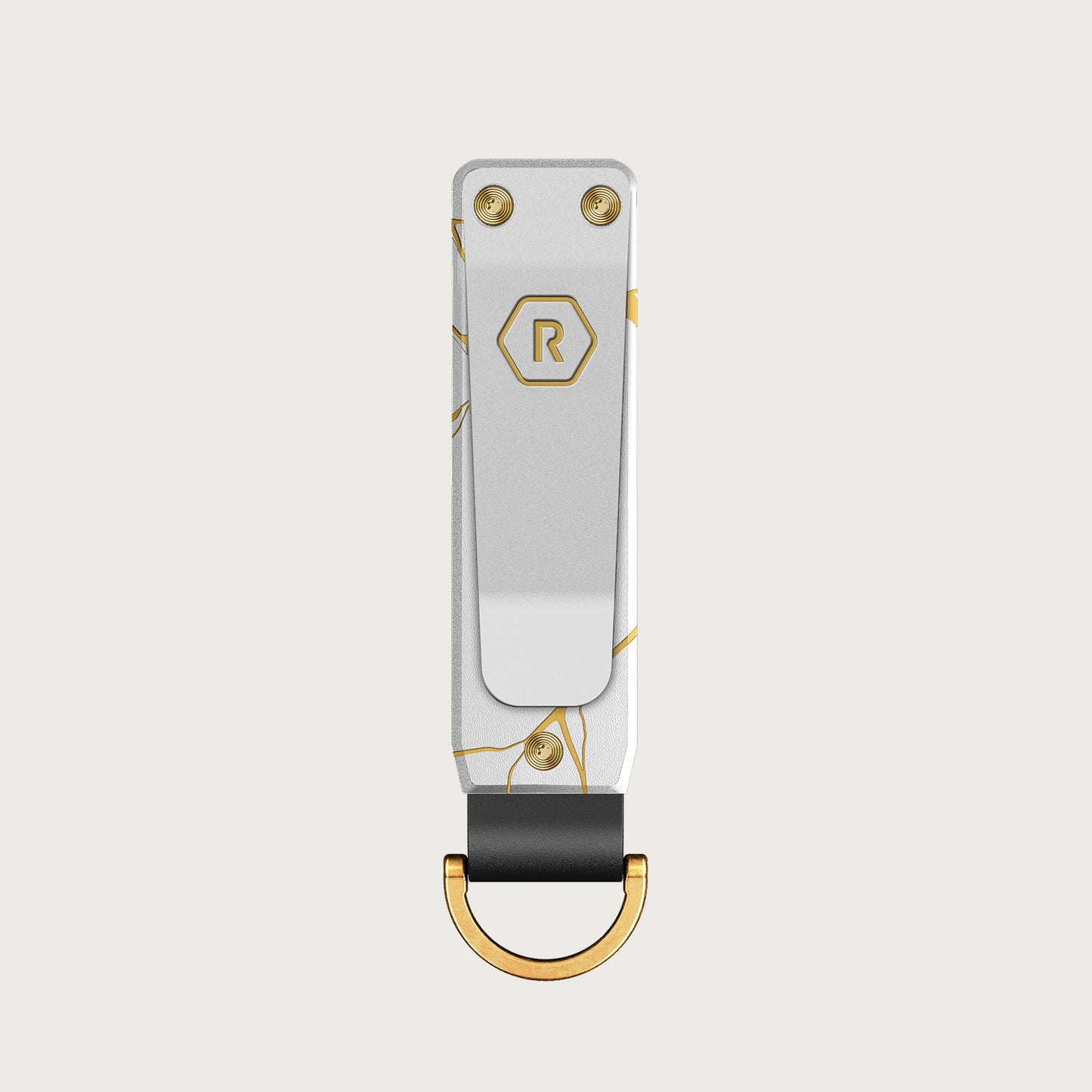 Ridge KeyCase - Kintsugi - White