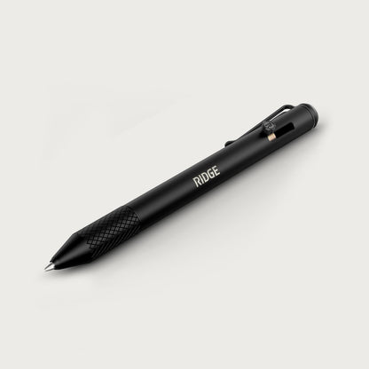 Ridge Bolt Action Pen - Royal Black
