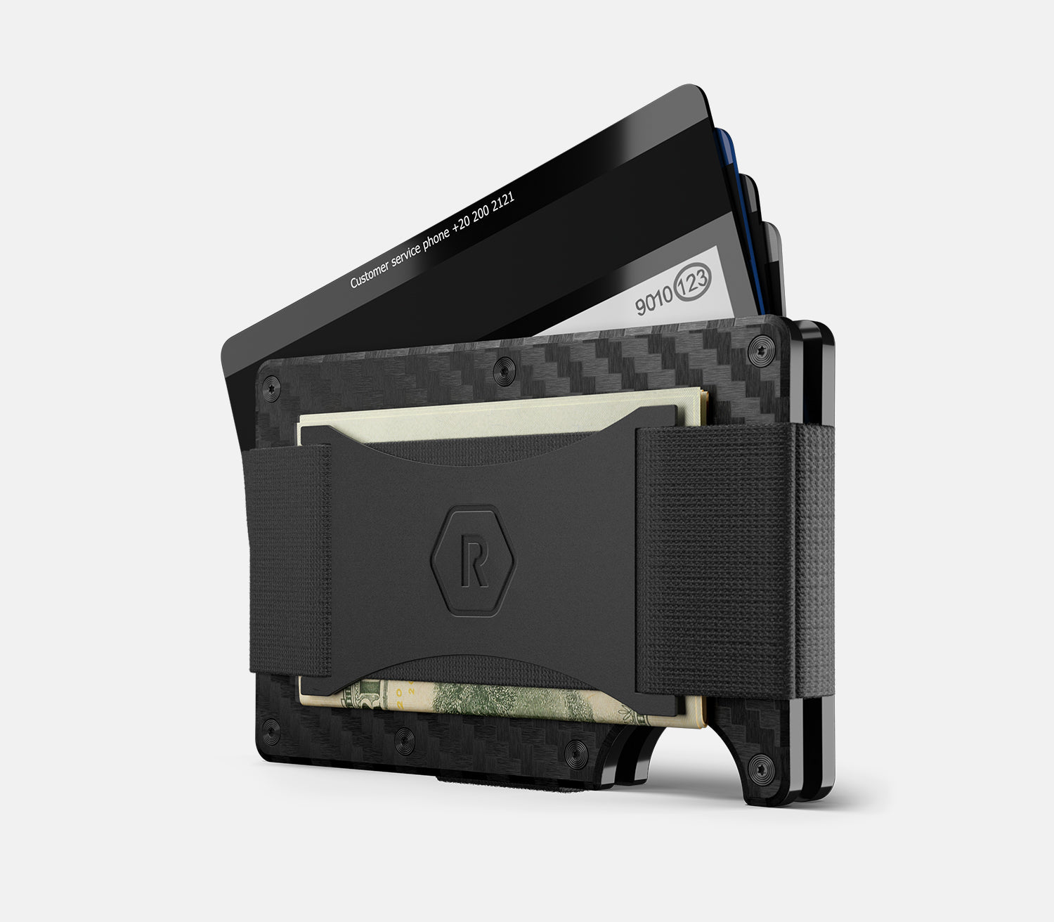 Ridge Wallet - Los Angeles Rams - Carbon Fiber 3k
