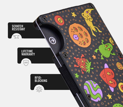 Ridge Wallet - Claire Morales - Space Fruit
