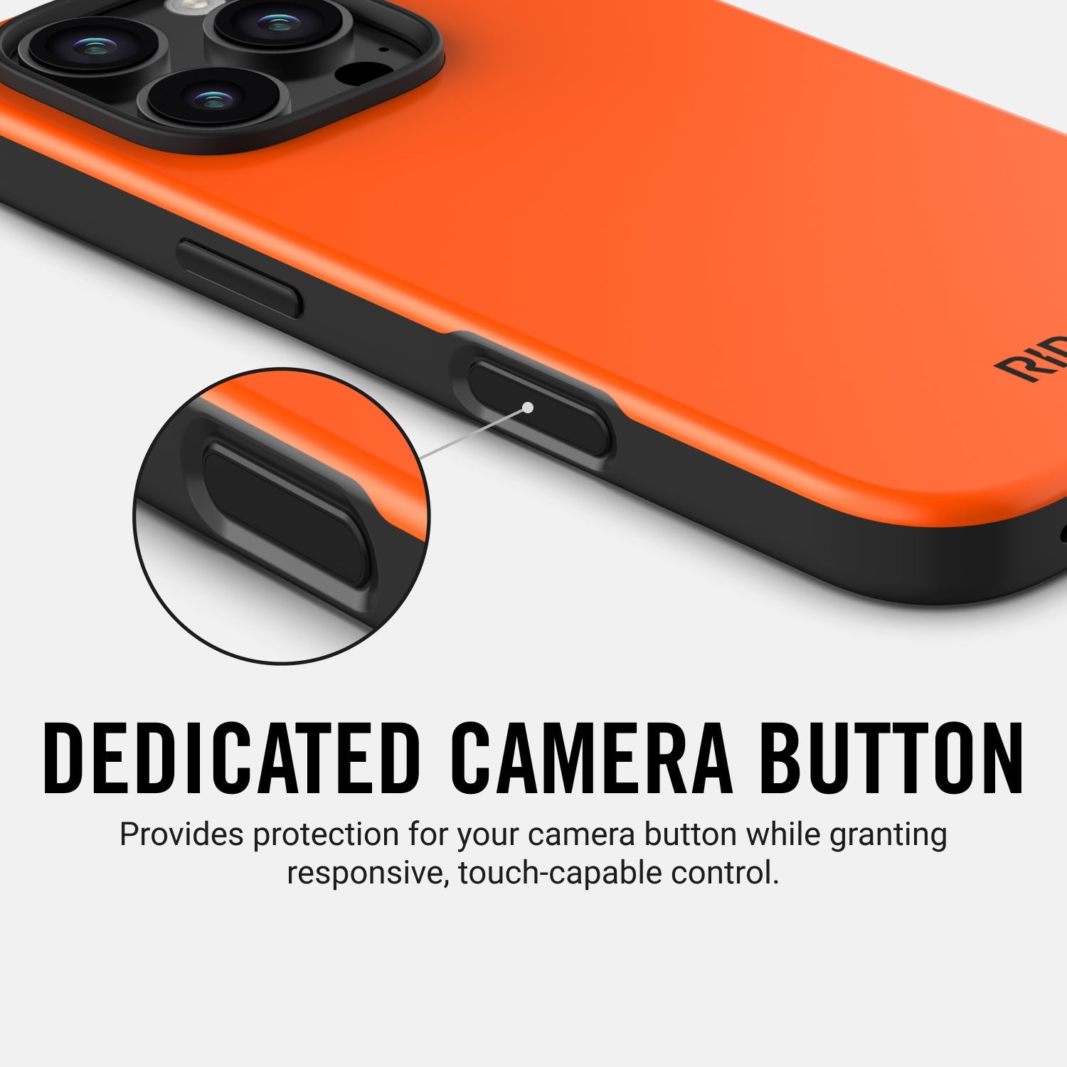 Ridge Phone Case - Basecamp Orange - iPhone 16 Pro