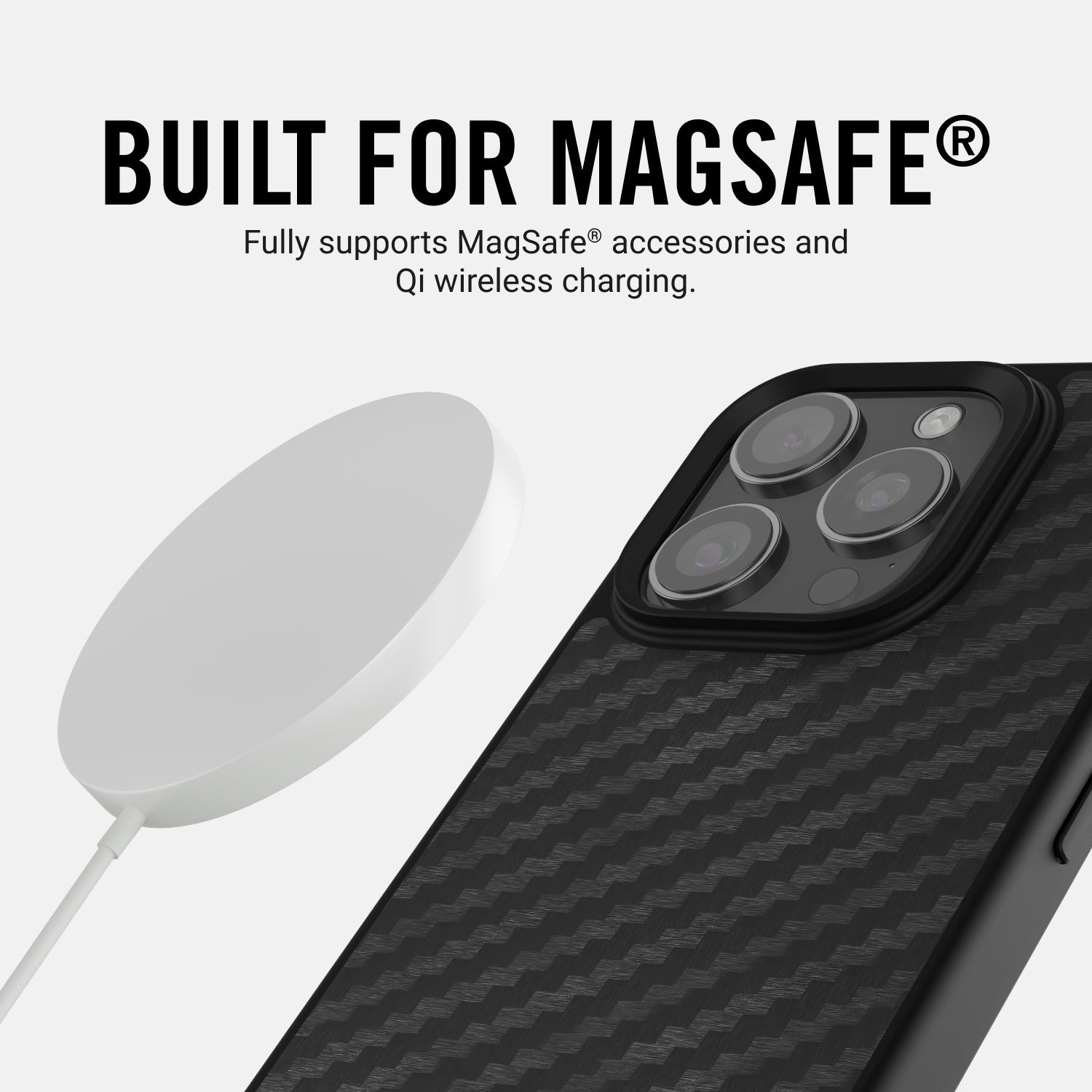 Ridge Phone Case - Carbon - iPhone 16 Pro
